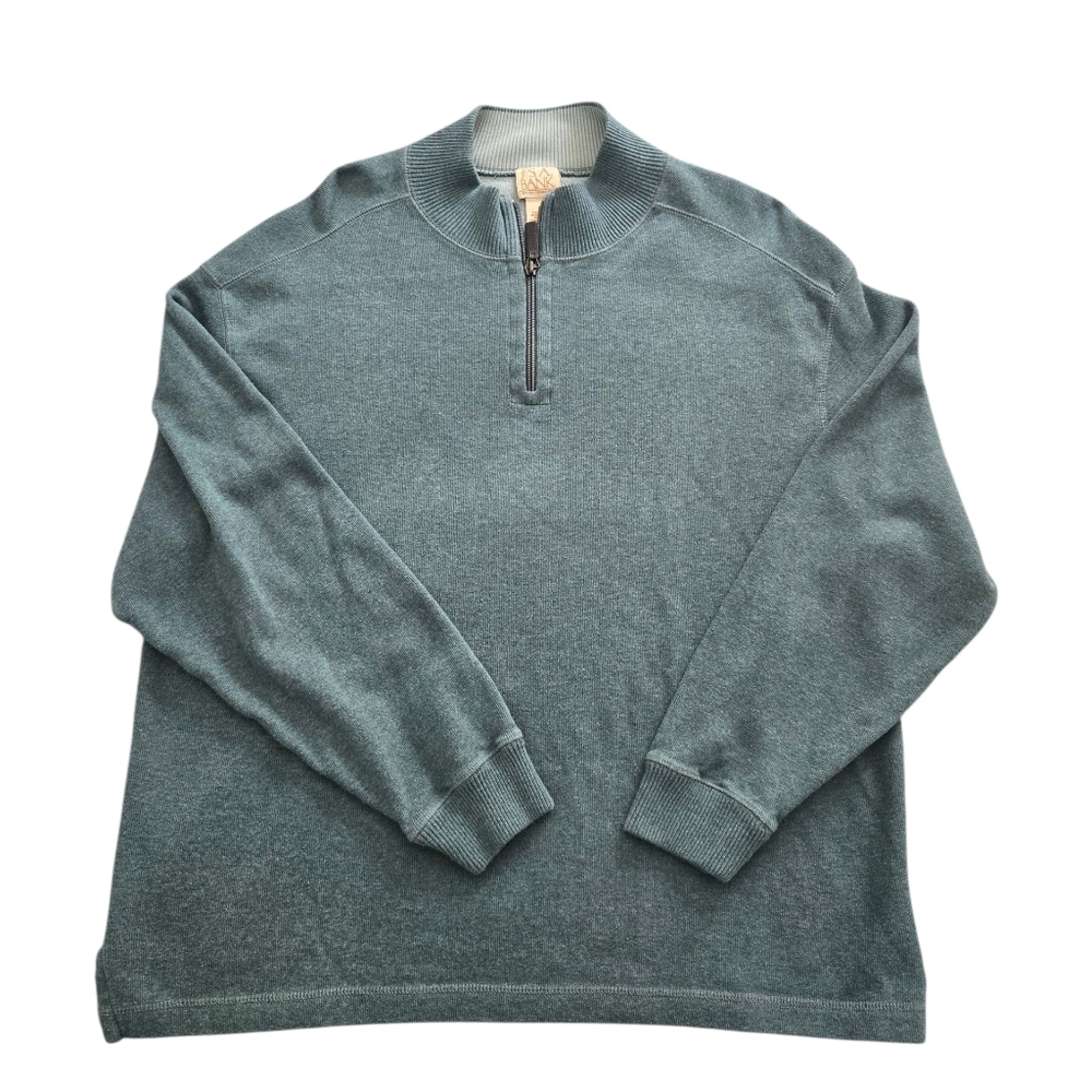 Jos. A. Bank Mebs Quarter Zip Sweater Size XL